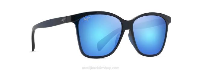 4DRP30 hawaii azul marino/azul translúcido anteojos de sol de moda polarizados sol líquido Maui Jim
