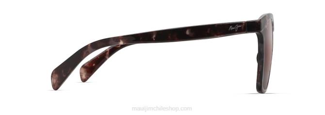 4DRP32 tortuga roja/rosa anteojos de sol de moda polarizados sol líquido Maui Jim