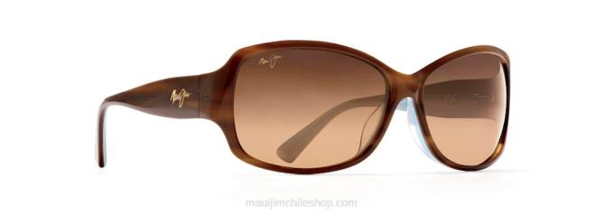 4DRP404 tortuga con blanco y azul/hcl bronce gafas de sol de moda polarizadas nalani Maui Jim 4DRP404 tortuga con blanco y azul/hcl bronce gafas de sol de moda polarizadas nalani Maui Jim