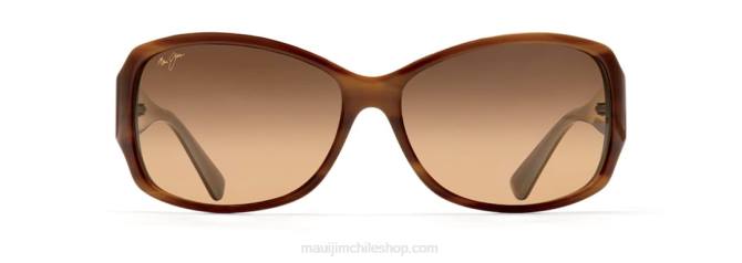 4DRP404 tortuga con blanco y azul/hcl bronce gafas de sol de moda polarizadas nalani Maui Jim