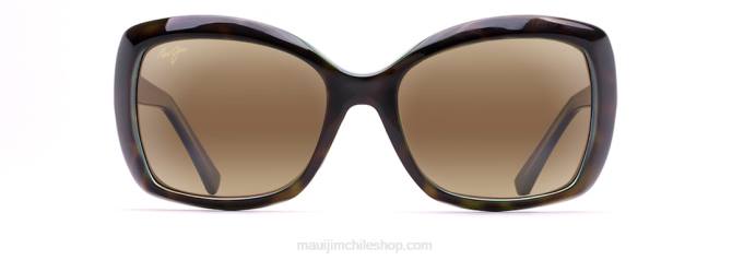 4DRP406 tortuga con pavo real/hcl bronce gafas de sol de moda polarizadas orquídea Maui Jim