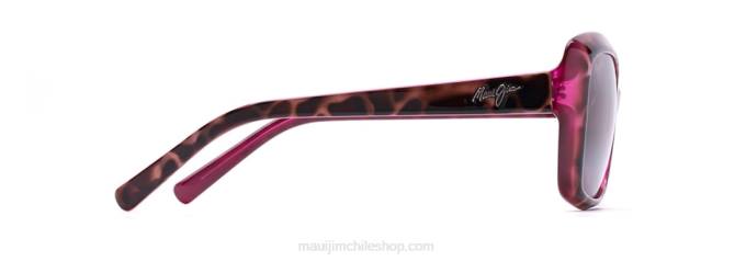 4DRP407 tortuga con frambuesa/rosa gafas de sol de moda polarizadas orquídea Maui Jim