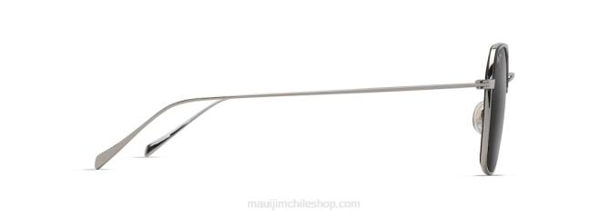 4DRP65 titanio/gris neutro luna doggy gafas de sol polarizadas de moda Maui Jim