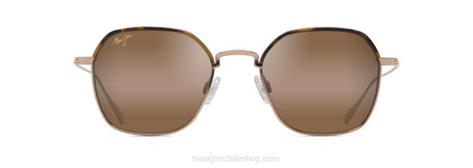 4DRP67 oro/hcl bronce luna doggy gafas de sol polarizadas de moda Maui Jim