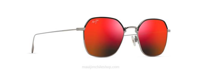 4DRP68 bronce de cañón/lava hawaiana luna doggy gafas de sol polarizadas de moda Maui Jim