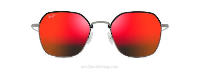 4DRP68 bronce de cañón/lava hawaiana luna doggy gafas de sol polarizadas de moda Maui Jim