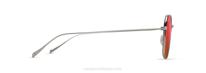 4DRP68 bronce de cañón/lava hawaiana luna doggy gafas de sol polarizadas de moda Maui Jim