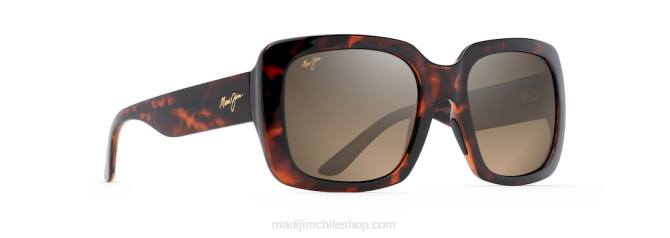 4DRP94 tortuga/hcl bronce gafas de sol de moda polarizadas de dos pasos Maui Jim
