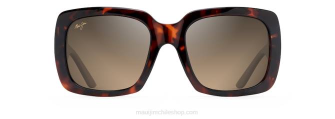 4DRP94 tortuga/hcl bronce gafas de sol de moda polarizadas de dos pasos Maui Jim