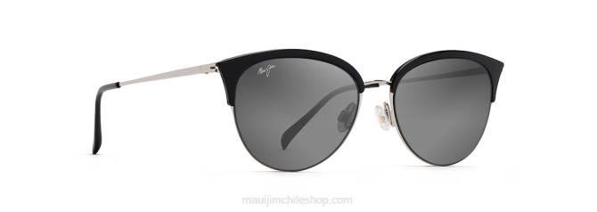 4DRP123 negro brillo/gris neutro lentes de sol ojo de gato polarizados olili Maui Jim