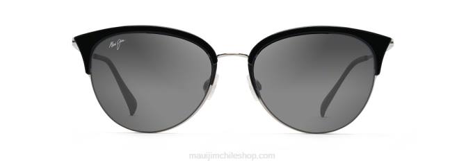 4DRP123 negro brillo/gris neutro lentes de sol ojo de gato polarizados olili Maui Jim