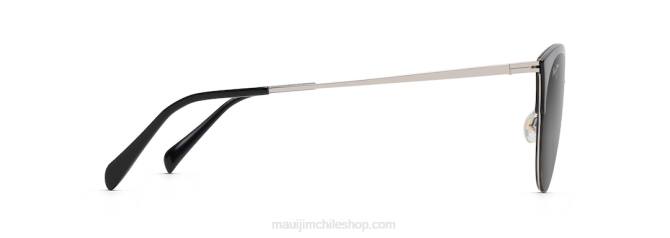 4DRP123 negro brillo/gris neutro lentes de sol ojo de gato polarizados olili Maui Jim