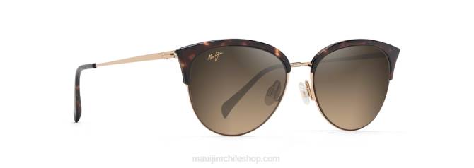 4DRP124 tortuga/hcl bronce lentes de sol ojo de gato polarizados olili Maui Jim