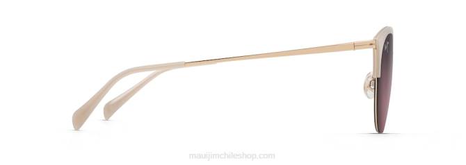 4DRP125 almendra lechosa/rosa lentes de sol ojo de gato polarizados olili Maui Jim