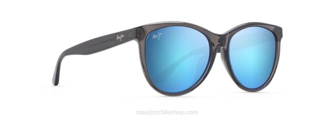 4DRP229 transparente gris/azul hawaii Glory Glory gafas de sol ojo de gato polarizadas Maui Jim