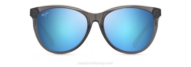 4DRP229 transparente gris/azul hawaii Glory Glory gafas de sol ojo de gato polarizadas Maui Jim