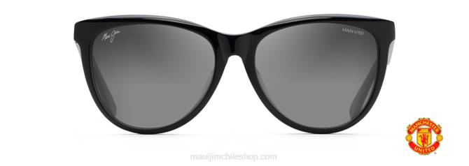 4DRP230 negro brillo/gris neutro Glory Glory gafas de sol ojo de gato polarizadas Maui Jim