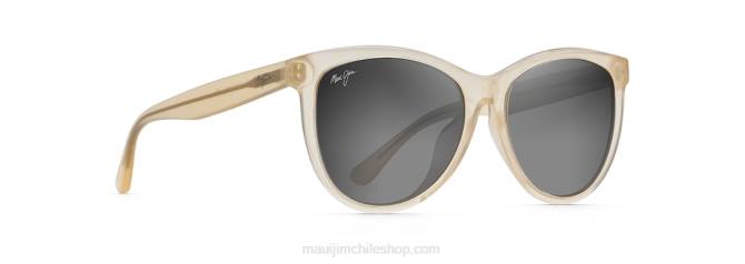 4DRP231 almendra lechosa/gris neutro Glory Glory gafas de sol ojo de gato polarizadas Maui Jim