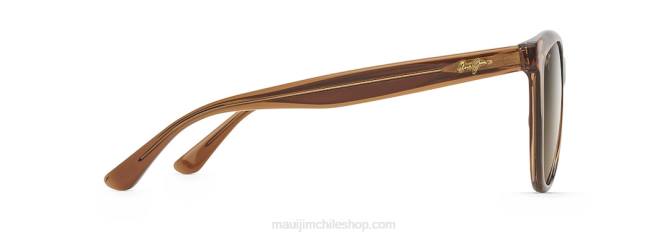4DRP232 canela transparente/hcl bronce Glory Glory gafas de sol ojo de gato polarizadas Maui Jim
