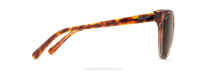 4DRP374 tortuga con tan/hcl bronce gafas de sol ojo de gato polarizadas olu Maui Jim