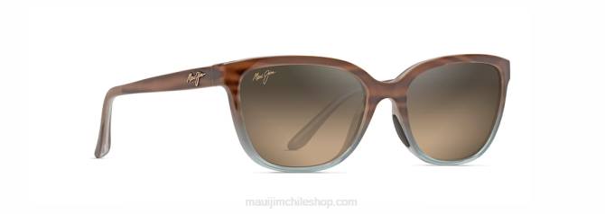 4DRP400 arenisca con bronce azul/hcl lentes de sol ojo de gato polarizados honi Maui Jim