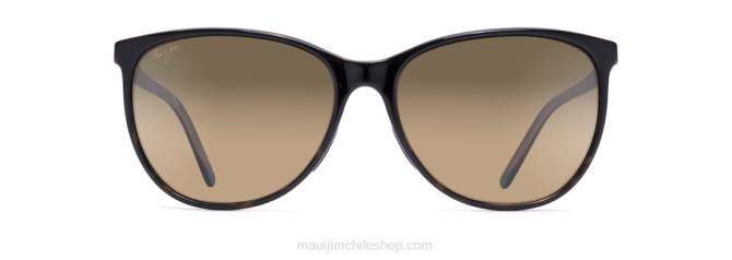 4DRP402 tortuga con pavo real/hcl bronce lentes de sol ojo de gato polarizados océano Maui Jim