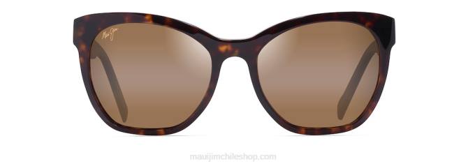 4DRP46 tortuga oscuro/bronce hcl lentes de sol ojo de gato polarizados alulu Maui Jim