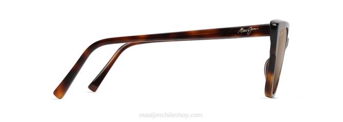 4DRP57 tortuga/hcl bronce lentes de sol estilo ojo de gato polarizados kou Maui Jim