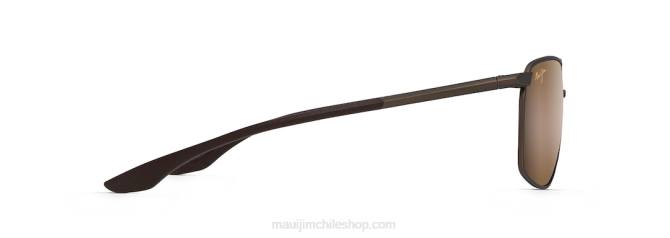 4DRP101 bronce/bronce hcl gafas de sol rectangulares polarizadas pu\'u kukui Maui Jim