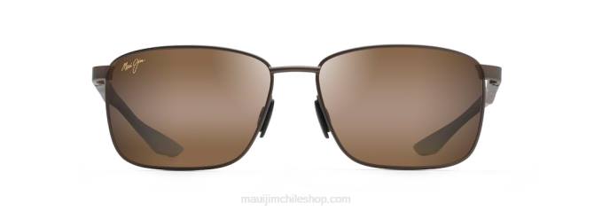 4DRP168 bronce/bronce hcl gafas de sol rectangulares polarizadas ka\'ala Maui Jim
