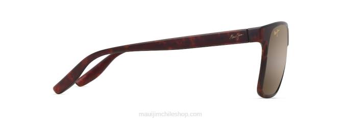 4DRP39 tortuga mate/bronce hcl lentes de sol rectangulares polarizados pailolo Maui Jim