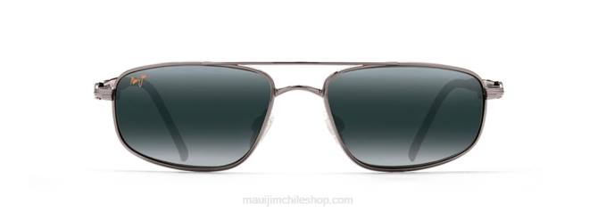 4DRP450 bronce/gris neutro lentes de sol rectangulares polarizados kahuna Maui Jim