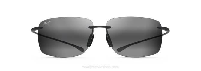 4DRP270 gris mate/gris neutro gafas de sol hema polarizadas sin montura Maui Jim