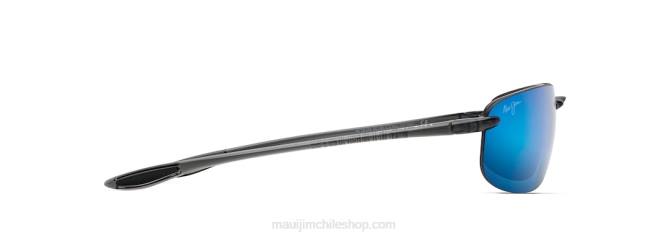 4DRP391 humo gris/azul hawaii lentes de sol sin armazón polarizados ho\'okipa Maui Jim