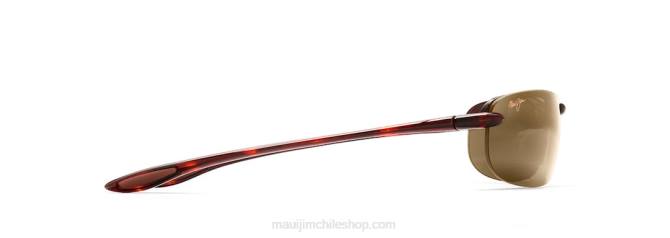 4DRP396 tortuga/hcl bronce gafas de sol sin montura polarizadas makaha Maui Jim