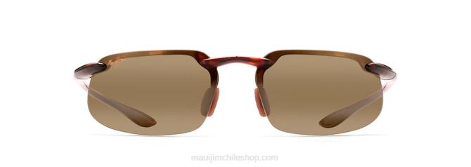 4DRP443 tortuga/hcl bronce gafas de sol polarizadas sin montura kanaha asian fit Maui Jim