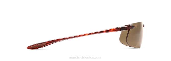 4DRP443 tortuga/hcl bronce gafas de sol polarizadas sin montura kanaha asian fit Maui Jim